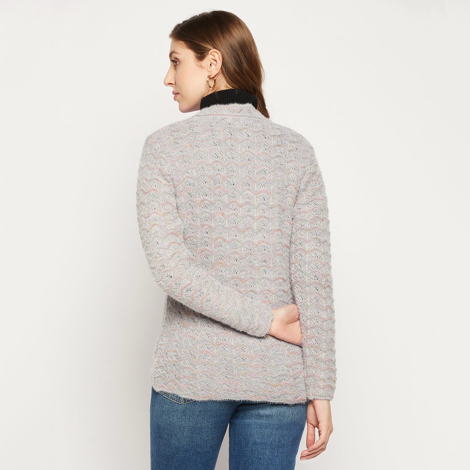 Duke Stardust Women Full Sleeve Cardigan (SDS9739)