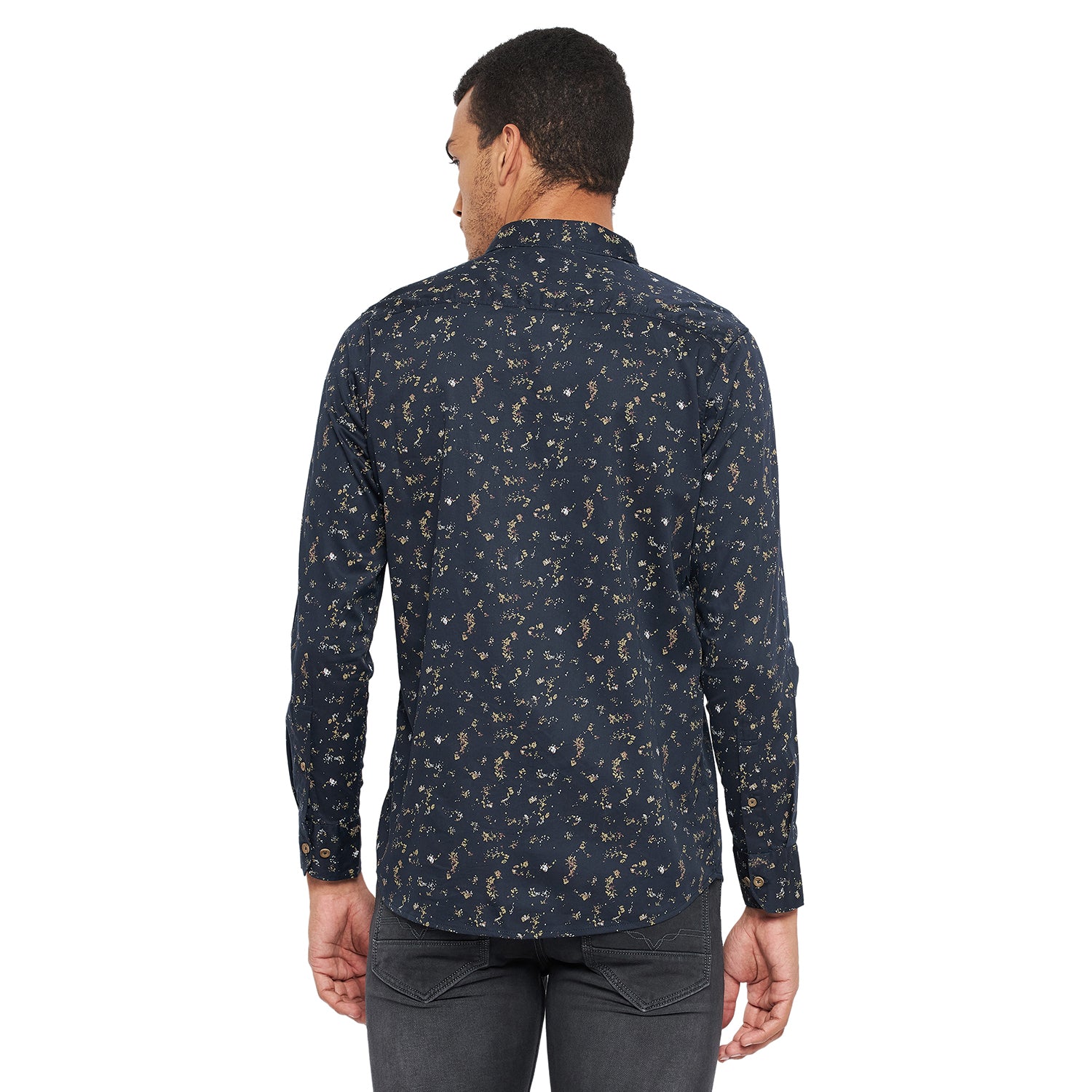 Duke Stardust Men Full Sleeve Cotton Shirt (SDO8PRSK)