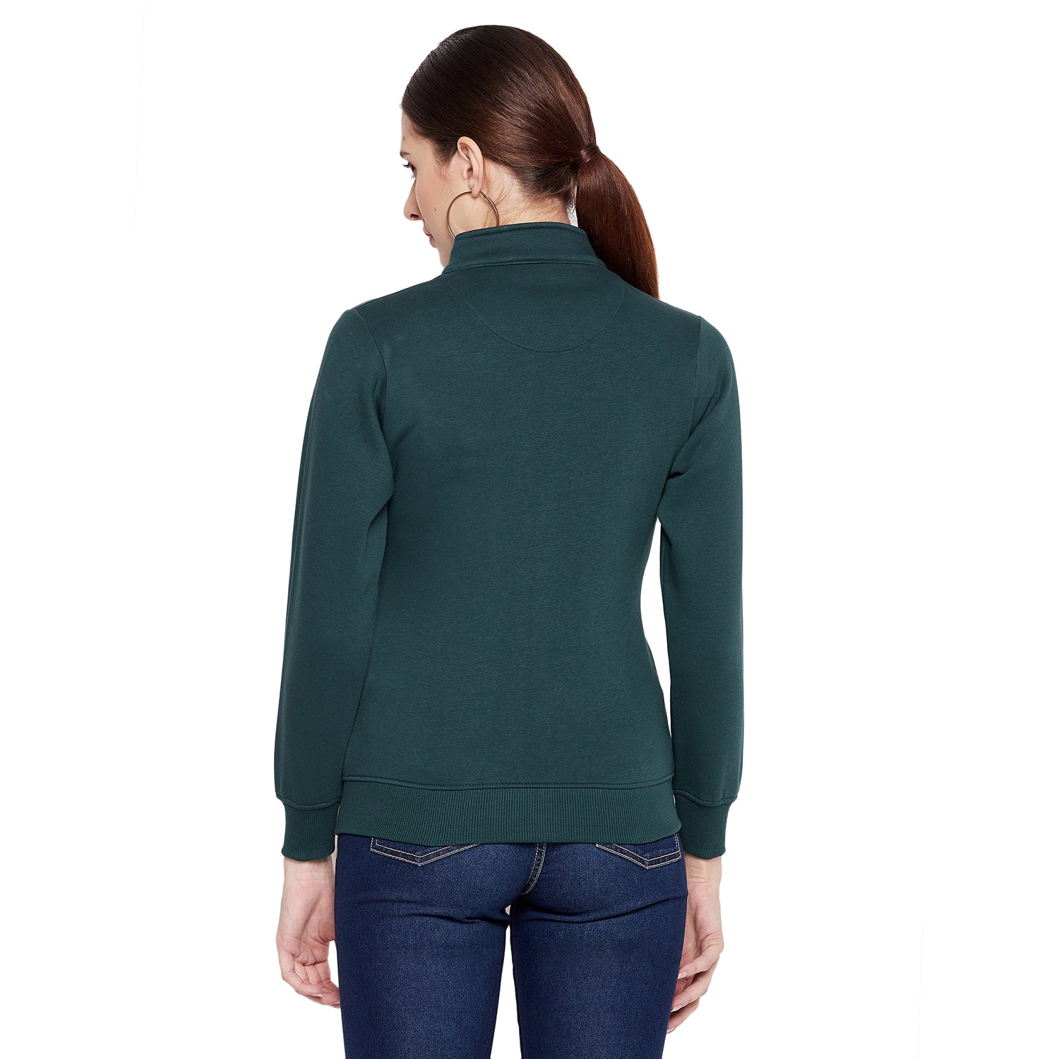 Duke Urban Women Full Sleeve Zipper Sweatshirt (LFX870)