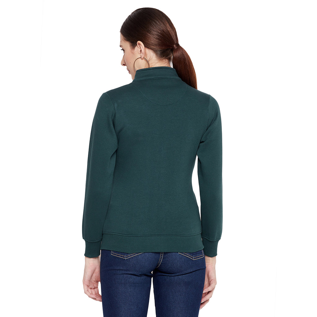 Duke Stardust Women Full Sleeve Zipper Sweatshirt (LFX870)