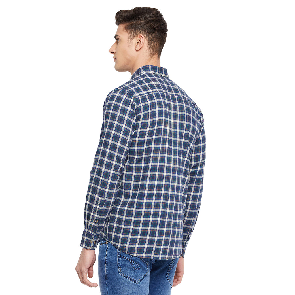 Duke Stardust Men Full Sleeve  Cotton Shirt (SDO7CKVQ)