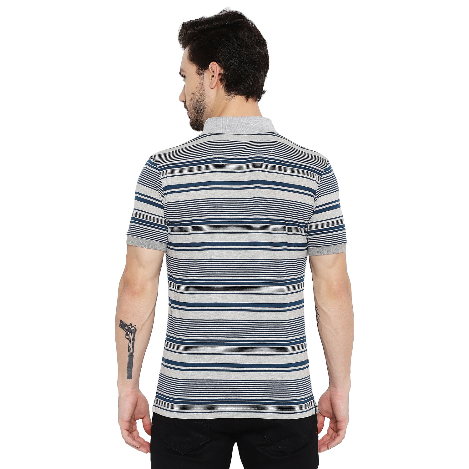 Duke Stardust Men Half Sleeve Cotton T-shirt (MTLF354)