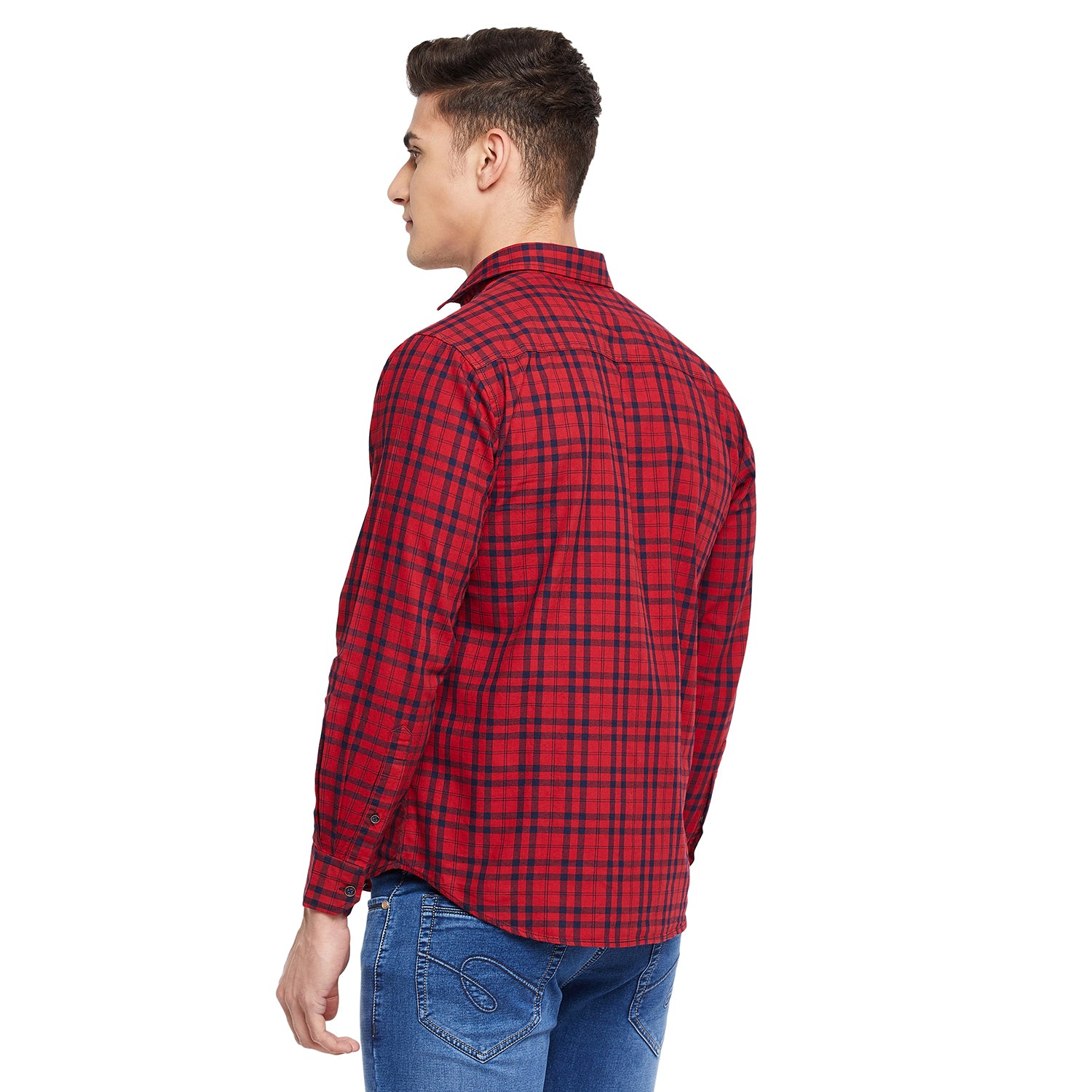 Duke Stardust Men Full Sleeve  Cotton Shirt (SDO5CKIA)
