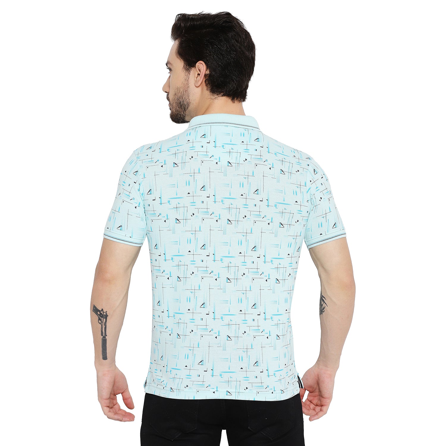 Duke Urban Men Half Sleeve Cotton T-shirt (LF5477)