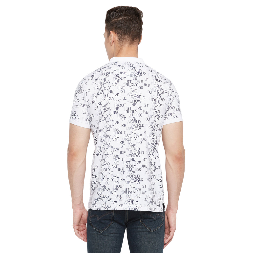 Duke Stardust Men Half Sleeve Cotton T-shirt (LF5497)