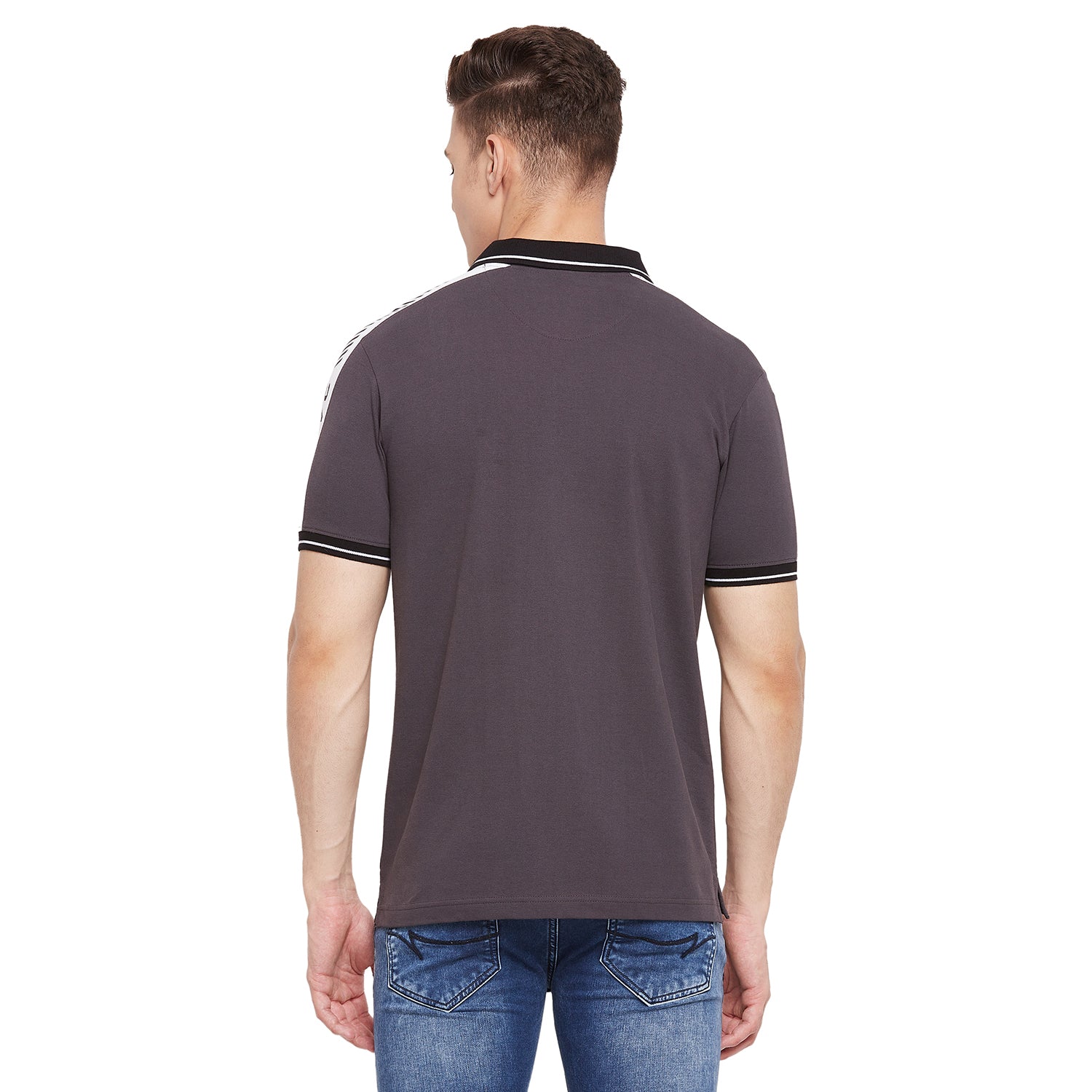 Duke Stardust Men Half Sleeve Cotton T-shirt (LF5258)