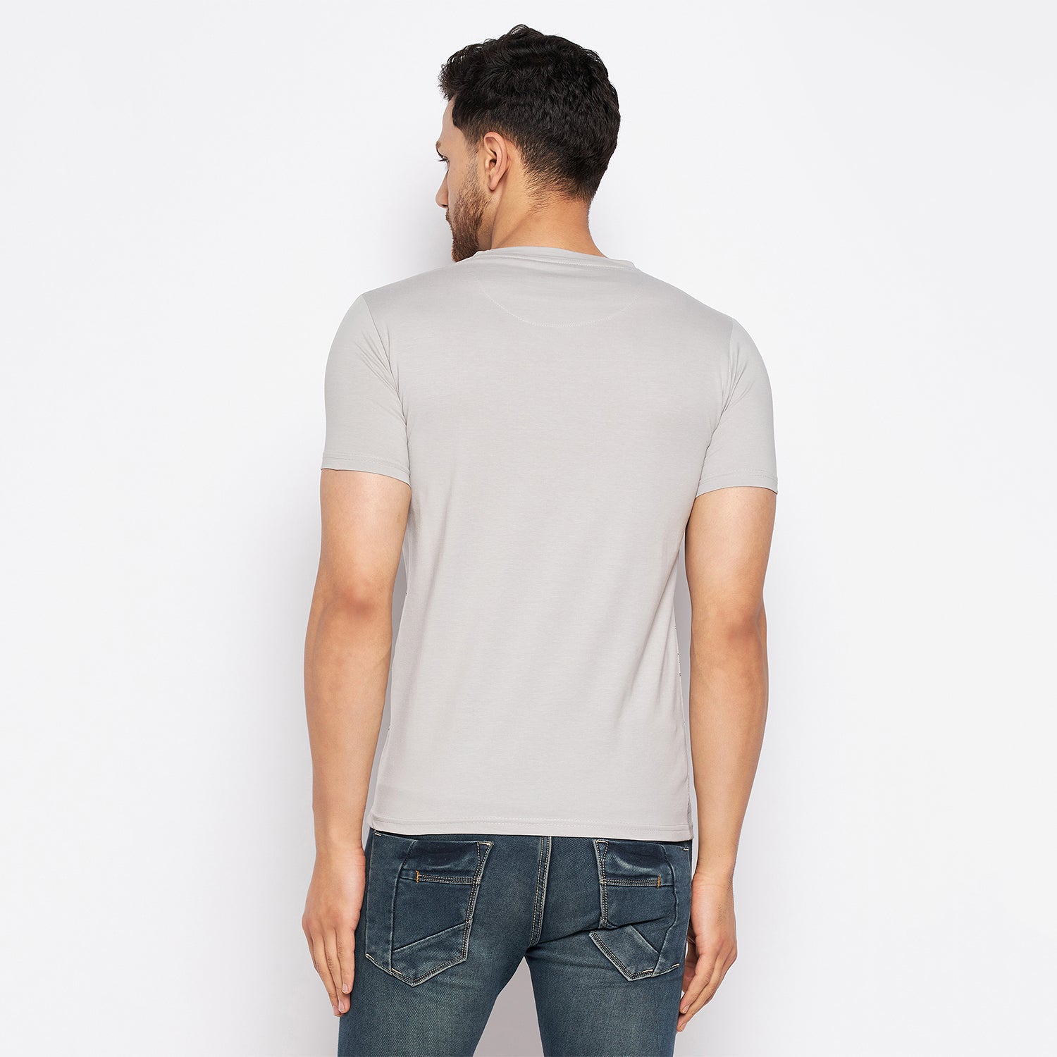 Duke Urban Men Half Sleeve Cotton T-shirt (LF5737)