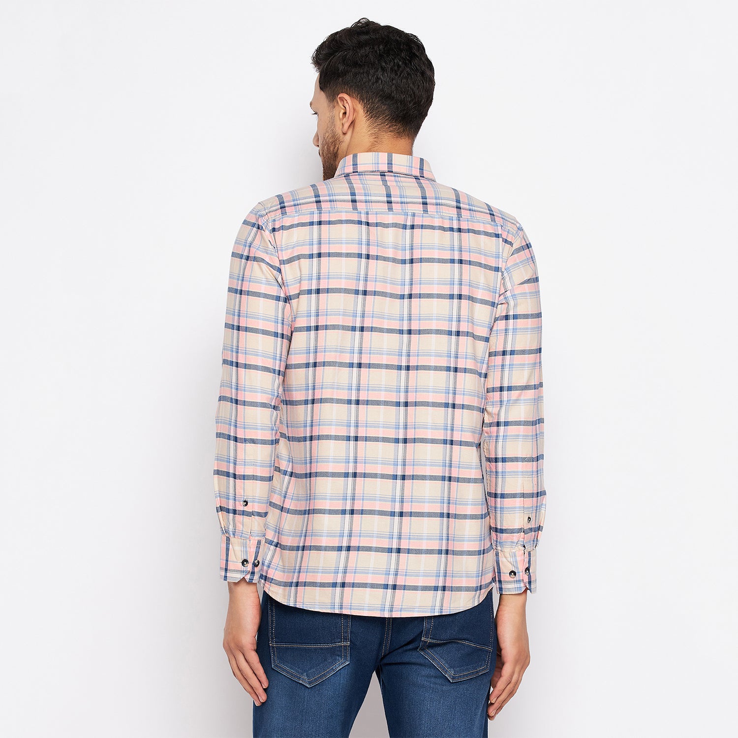 Duke Urban Men Full Sleeve Cotton Shirt (SDO8CKOI)