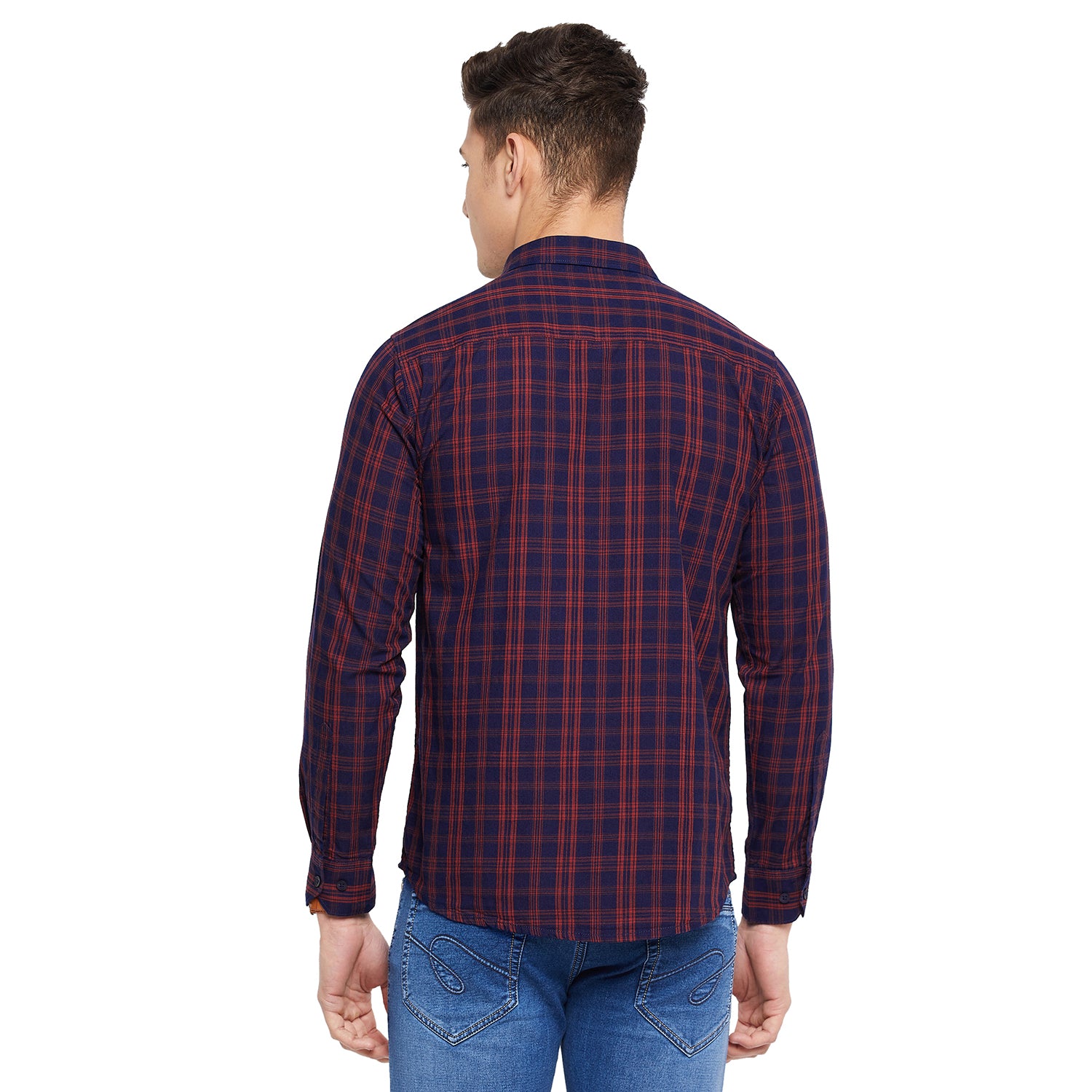 Duke Stardust Men Full Sleeve Cotton Shirt (SDO5CKTE)