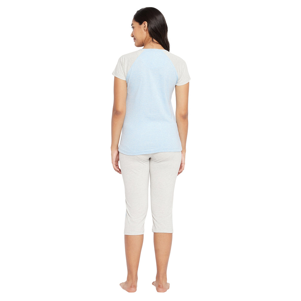 Duke Stardust Women Printed Top & Capri Set (LFX851)