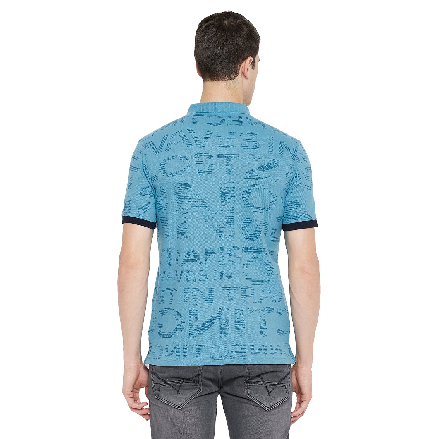 Duke Stardust Men Half Sleeve Cotton T-shirt (LF5253)