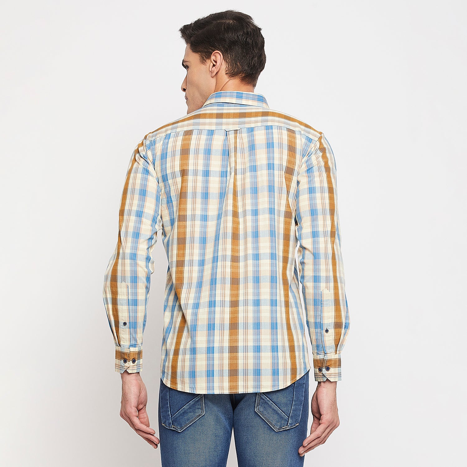 Duke Urban Men Full Sleeve Cotton Shirt (SDO5CKQ)