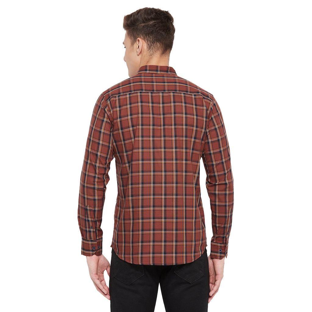 Duke Stardust Men Full Sleeve Cotton Shirt (SDO6CKE)