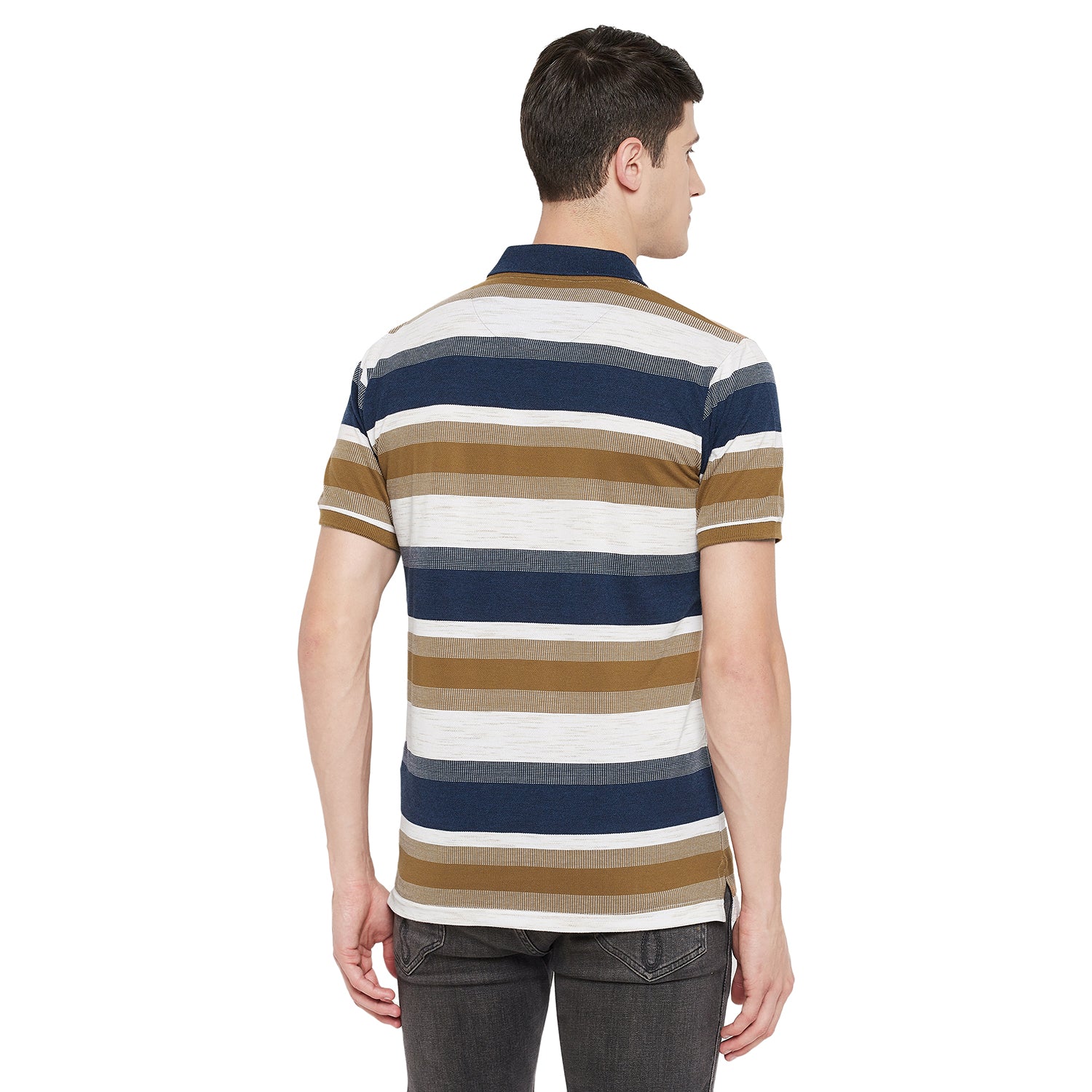 Duke Stardust Men Half Sleeve Cotton T-Shirt (LF5318)