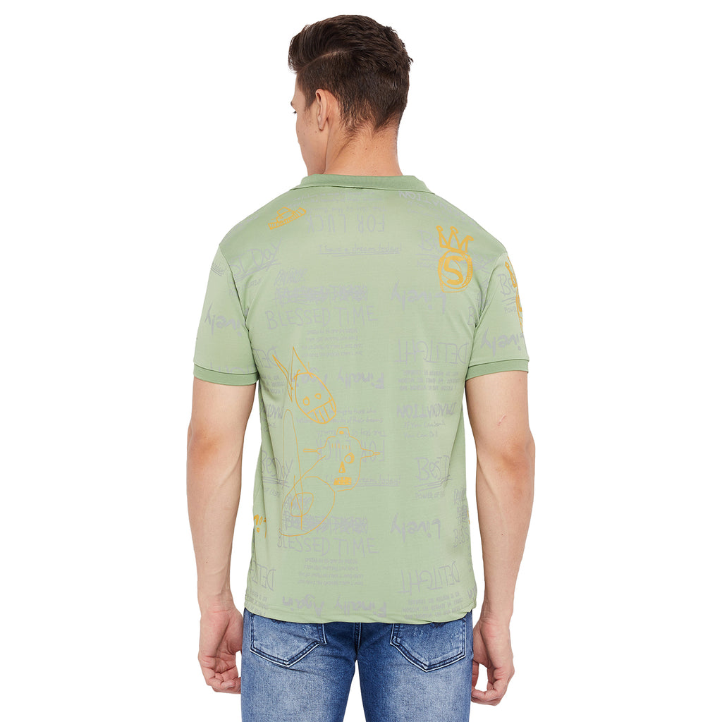 Duke Stardust Men Half Sleeve Cotton T-shirt (LF5036)