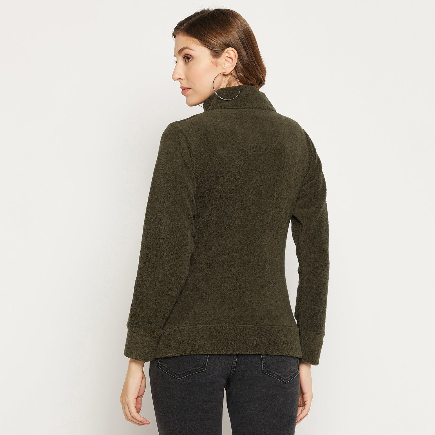 Duke Stardust Women High Neck Sweatshirt (LFX803)