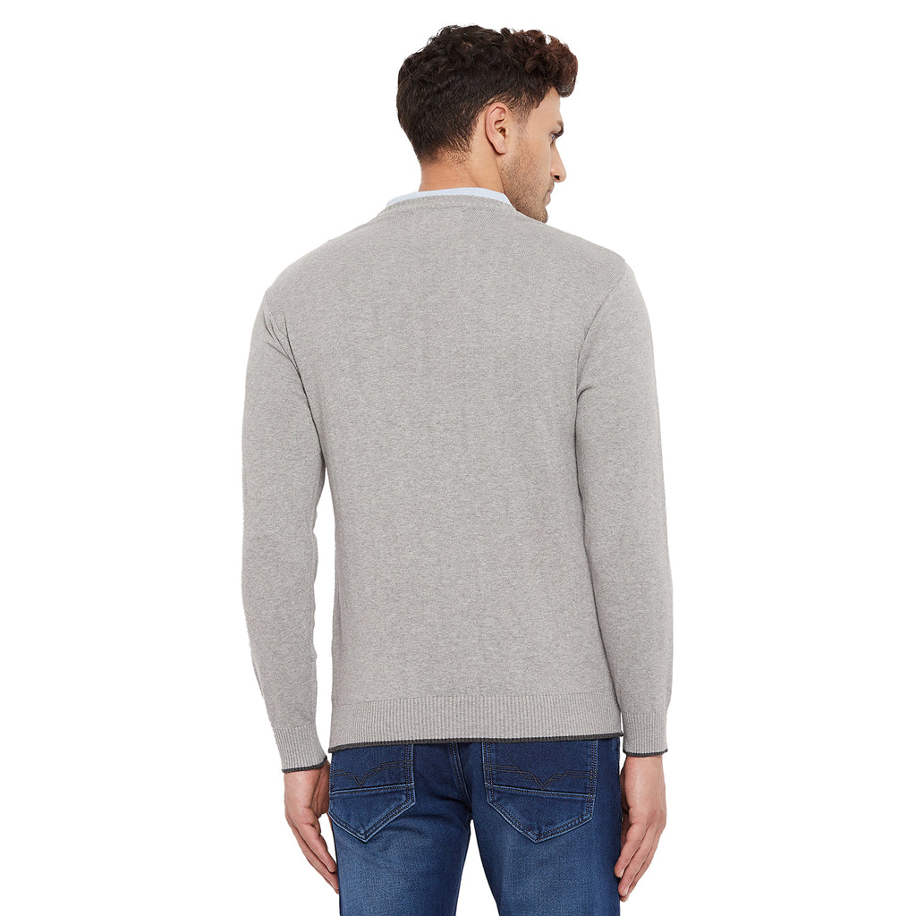 Duke Stardust Men Full Sleeve V Neck Sweater (SDS3000)