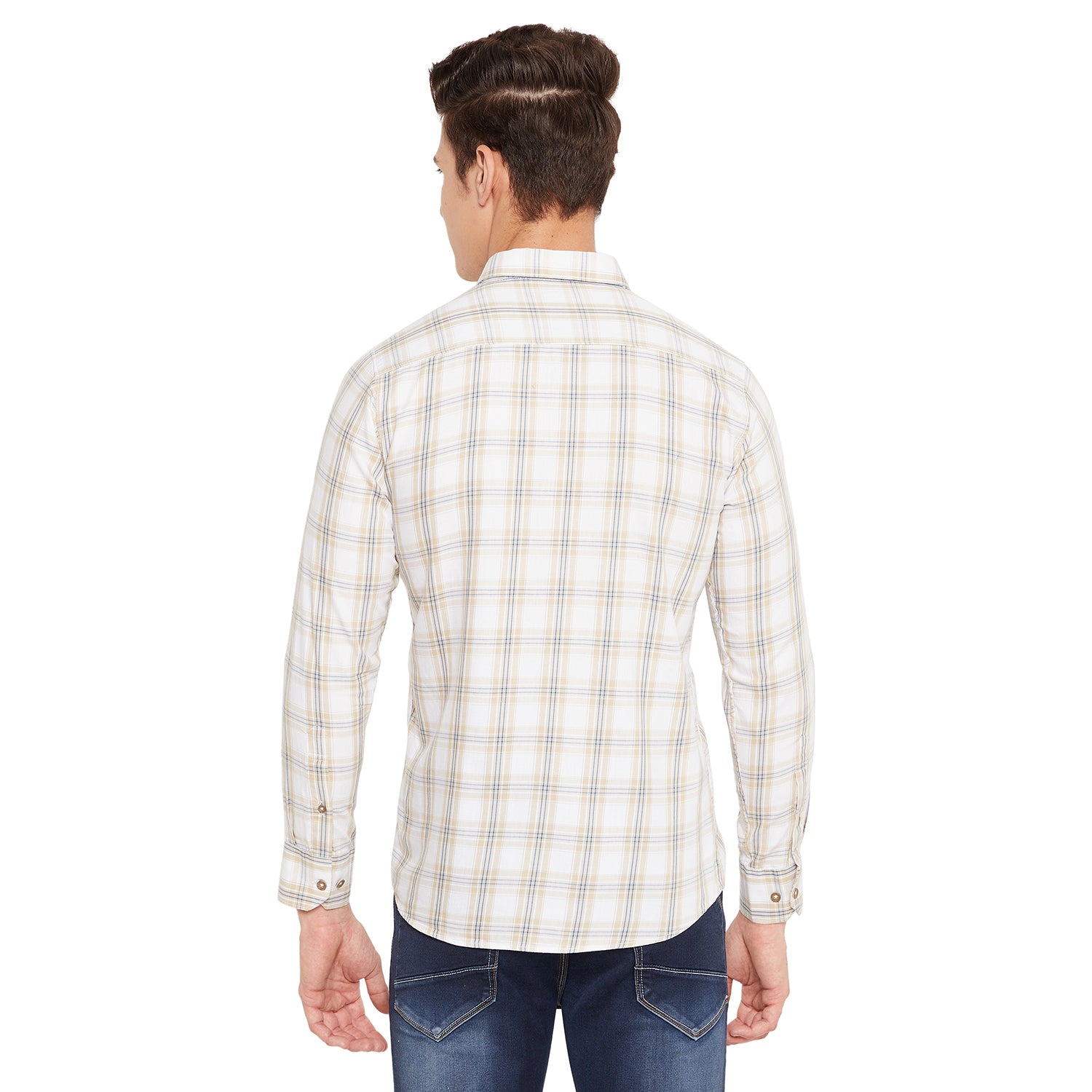 Duke Urban Men Full Sleeve Cotton Shirt (SDO8CKTO)