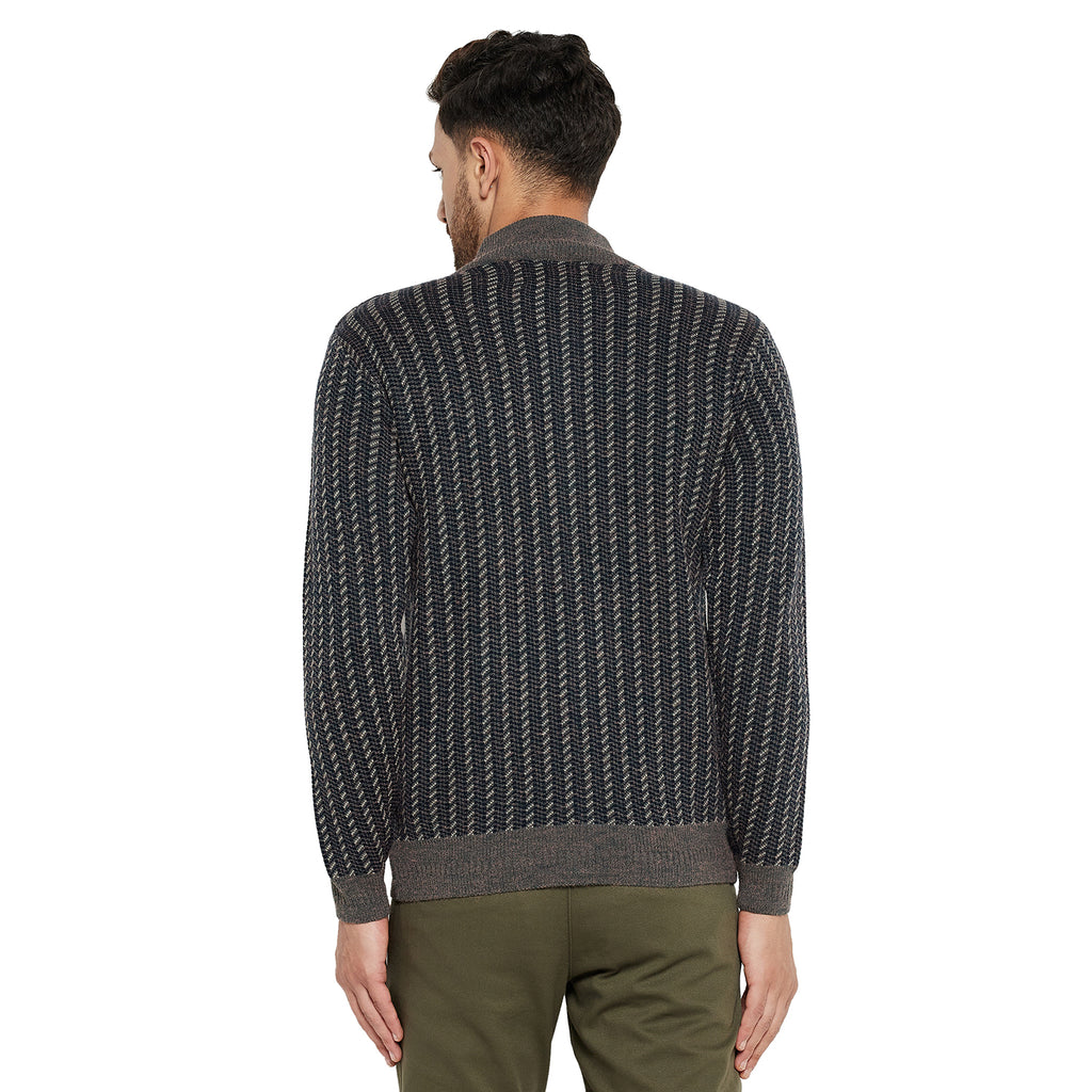 Duke Urban Men Full Sleeve Zipper Sweater (SDS2088)