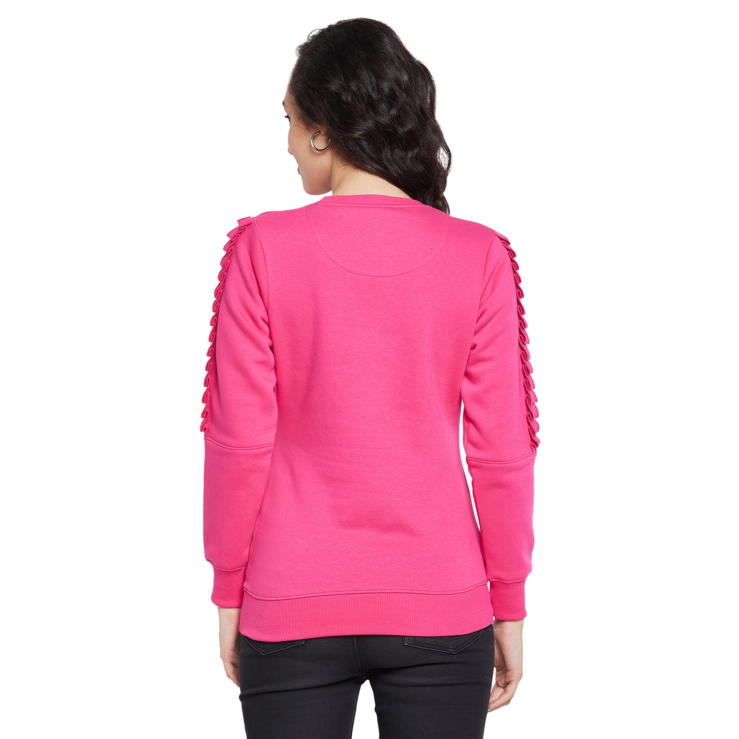 Duke Urban Women Full Sleeve Round Neck Sweatshirt (LFX833)