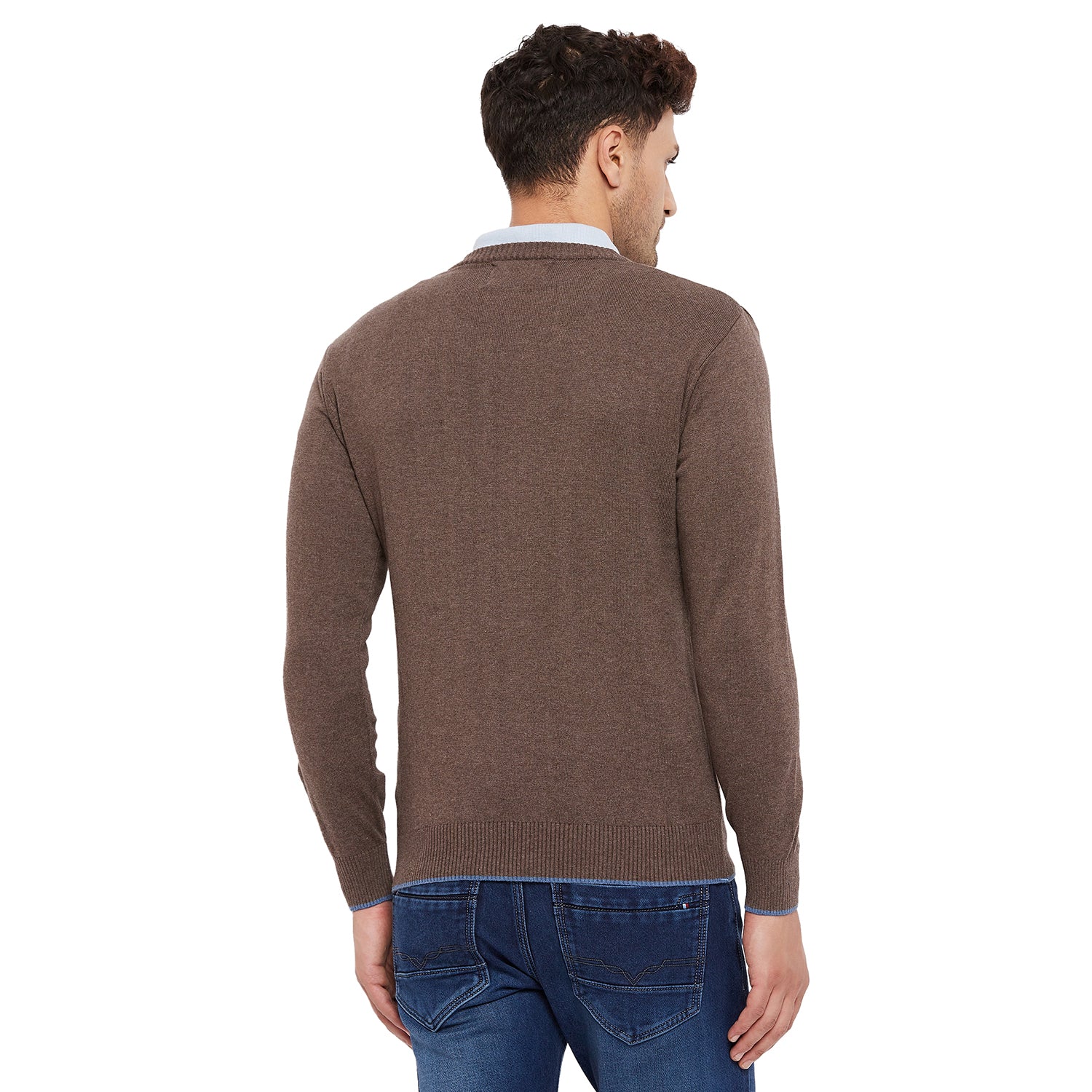 Duke Urban Men Full Sleeve V Neck Sweater (SDS3000)