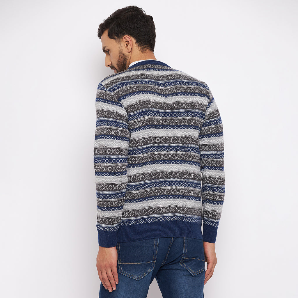 Duke Urban Men Full Sleeve V-Neck Sweater (SDS2060)
