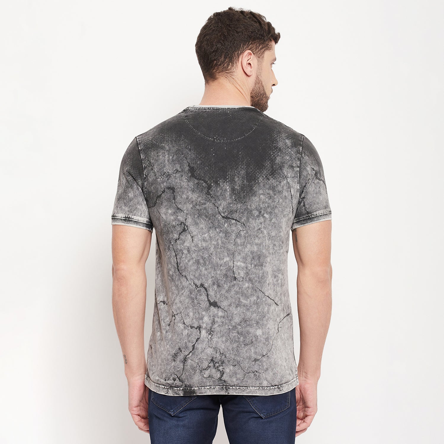 Duke Stardust Men Half Sleeve Cotton T-shirt (LF4957)