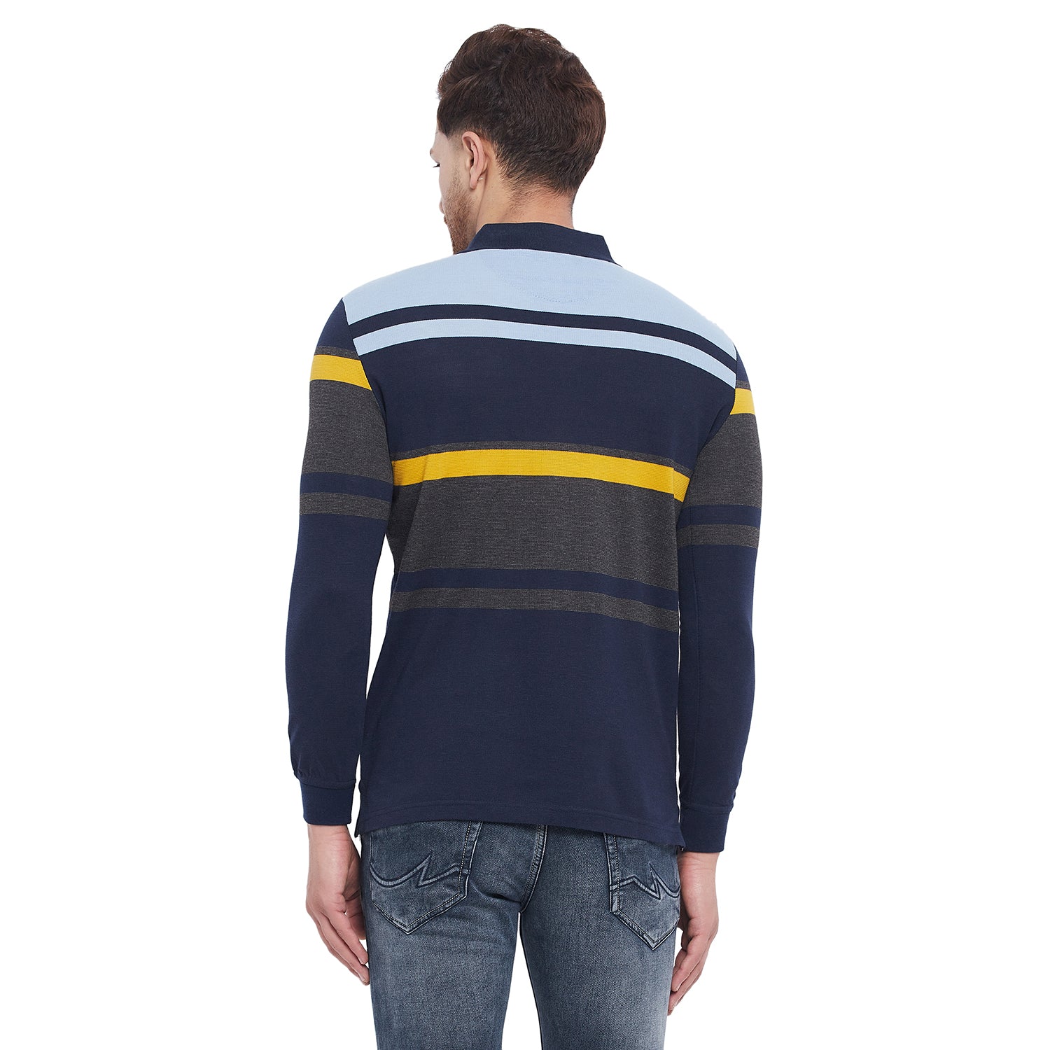 Duke Stardust Men Full Sleeve Cotton T-Shirt (LF3905)
