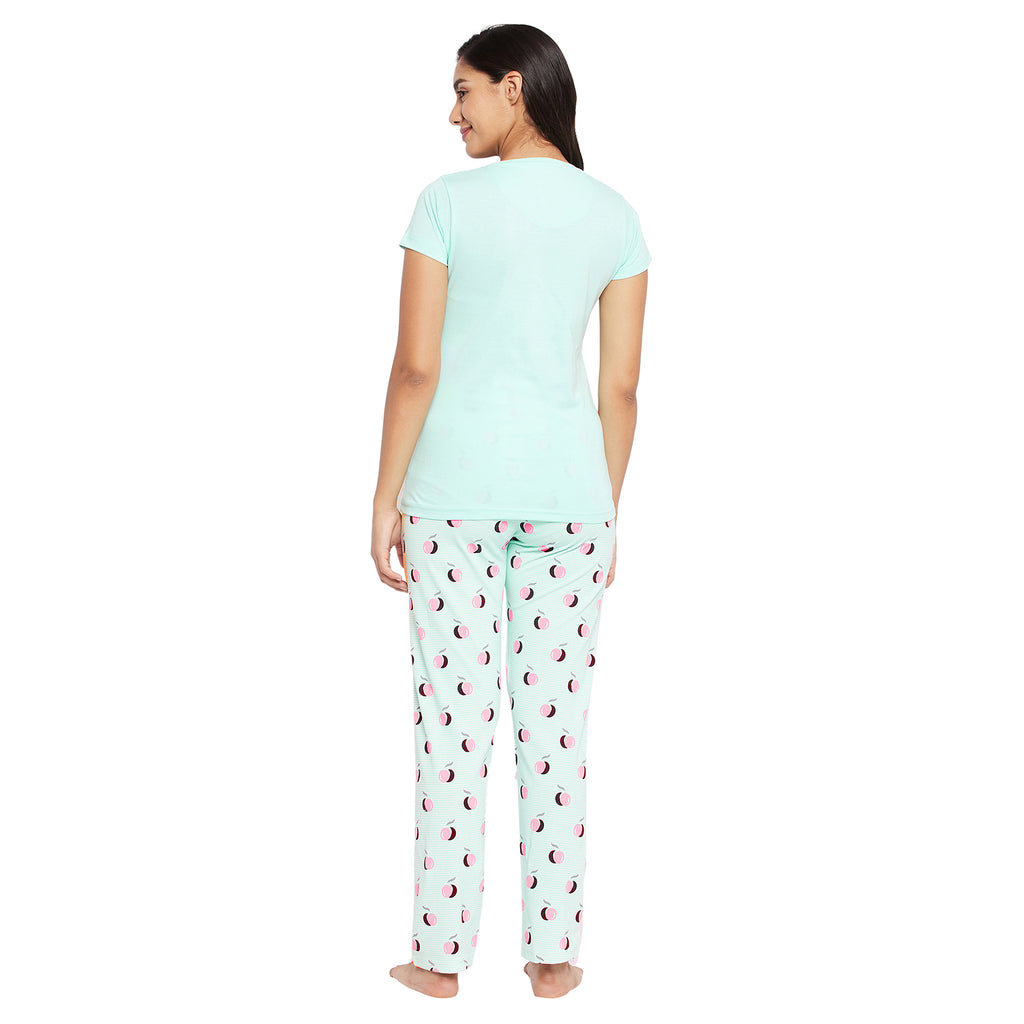 Duke Stardust Women Printed Top & Lower Set (LFX853)