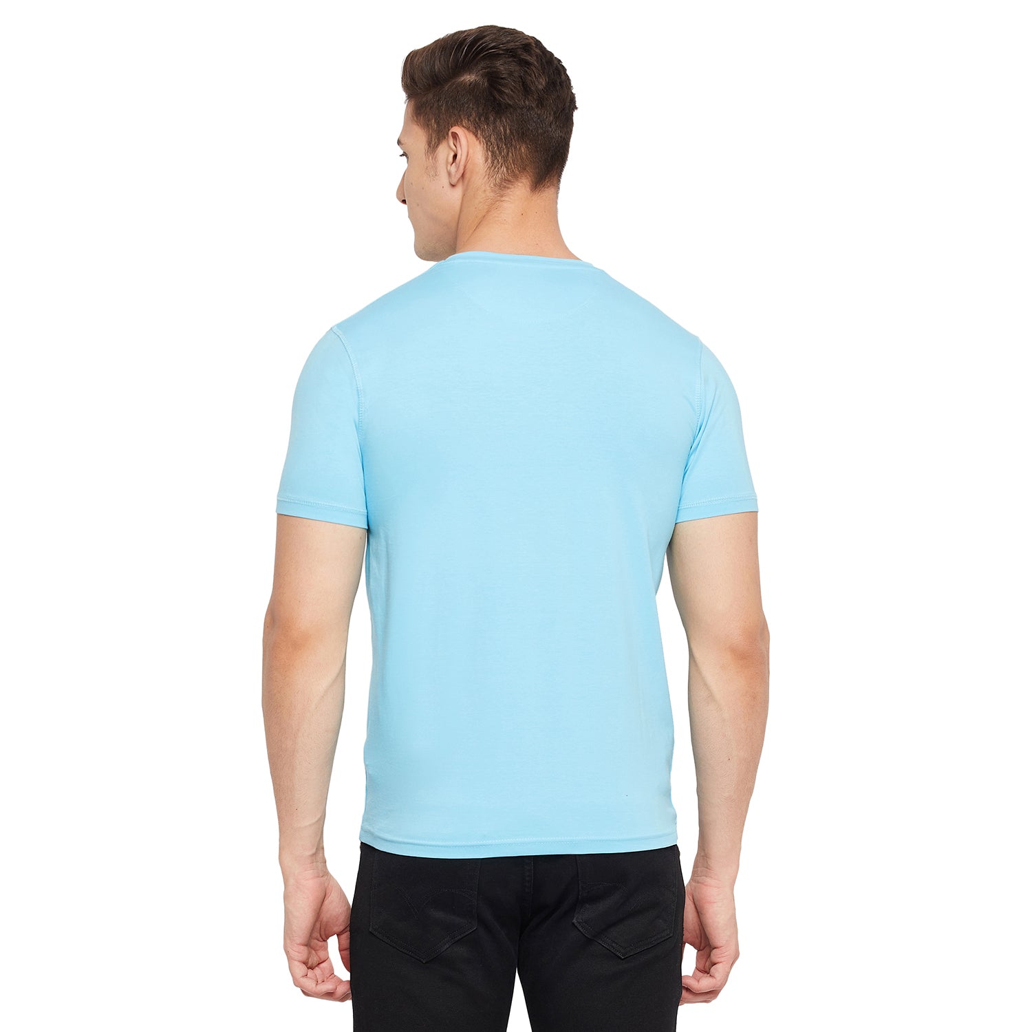 Duke Stardust Men Half Sleeve Cotton T-shirt (LF4577)