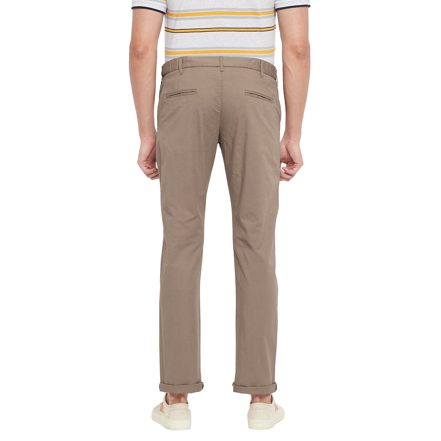 Duke Urban Men Expendable Waist Slim Fit Trousers (SDT4513E)