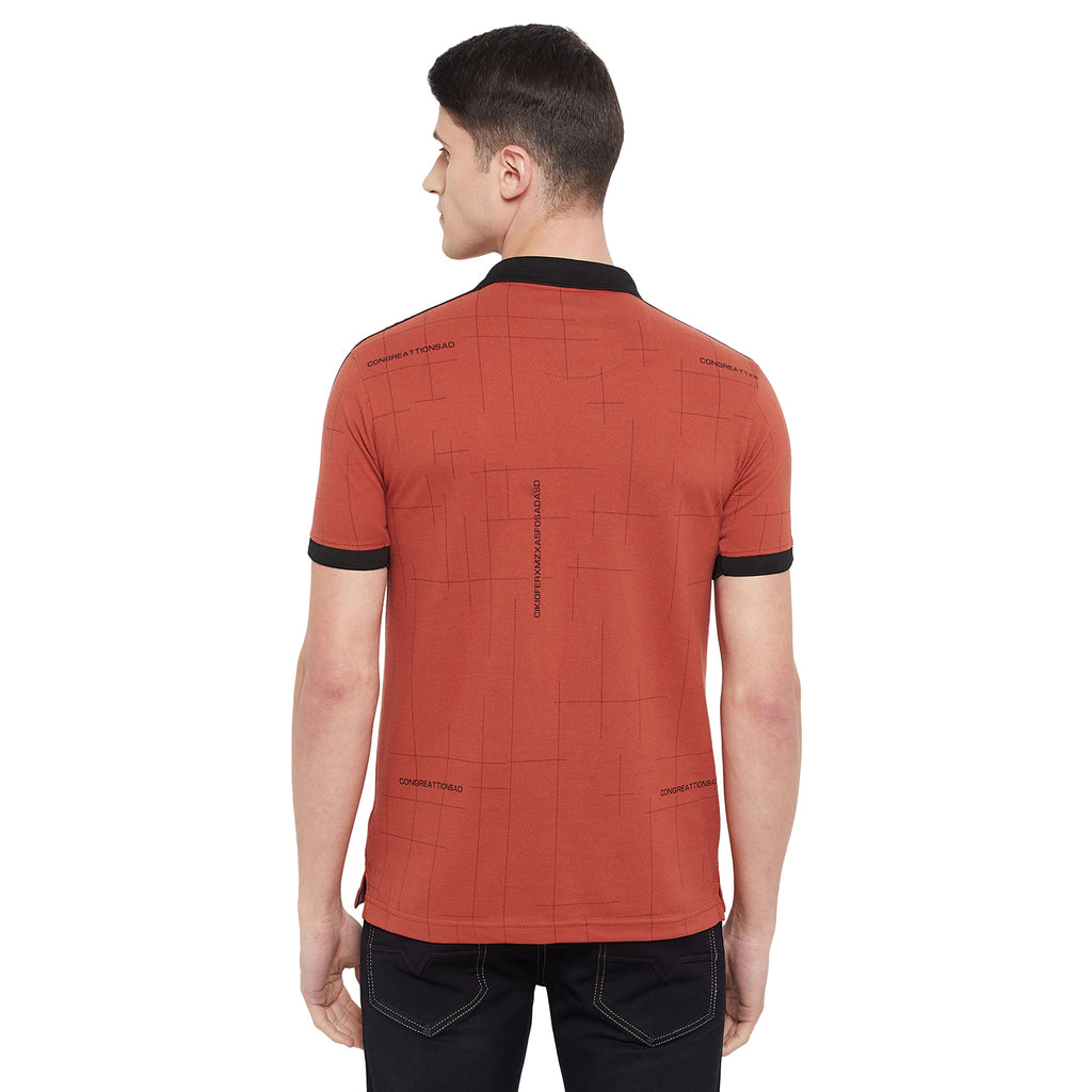 Duke Stardust Men Half Sleeve Cotton T-Shirt (LF5404)