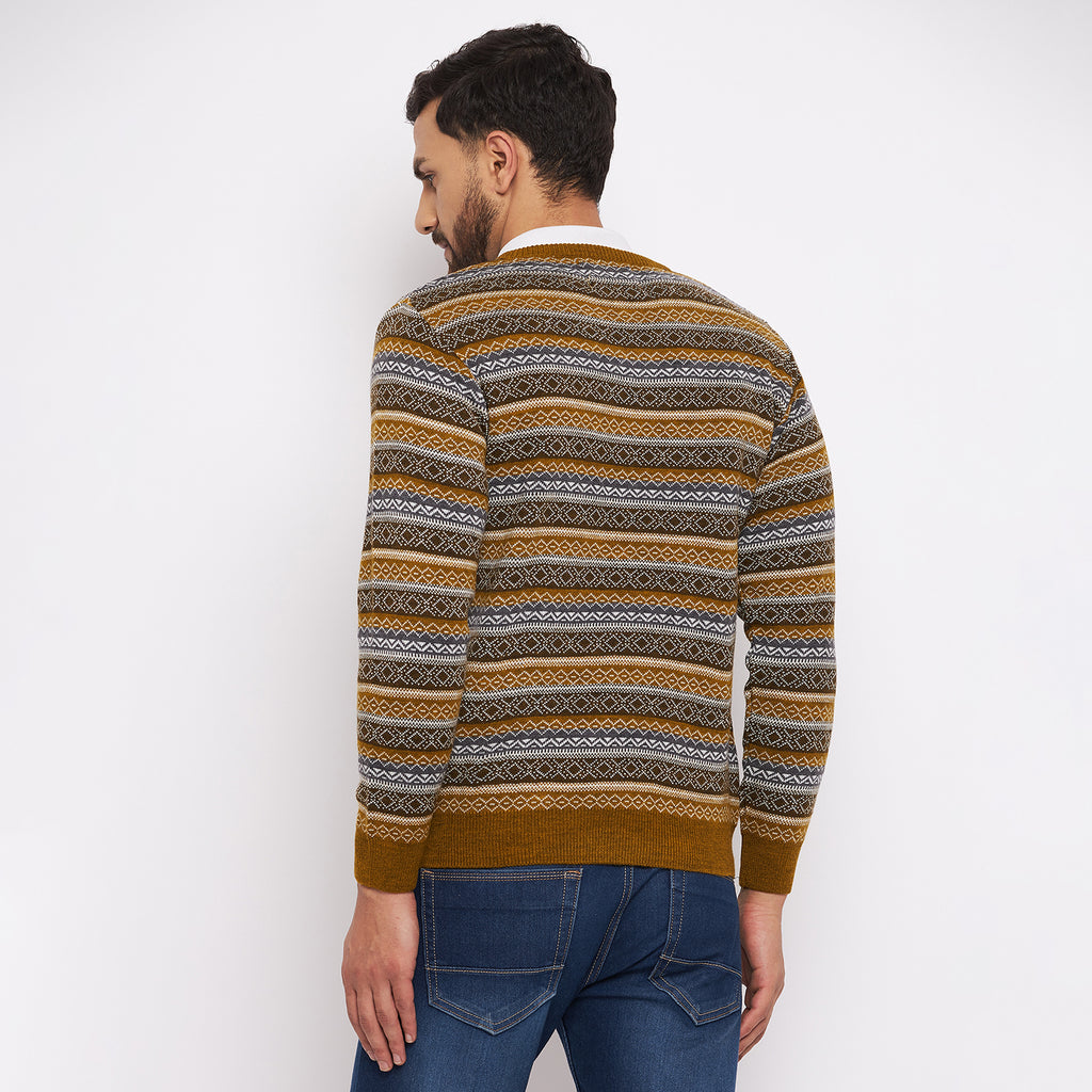 Duke Urban Men Full Sleeve V-Neck Sweater (SDS2060)