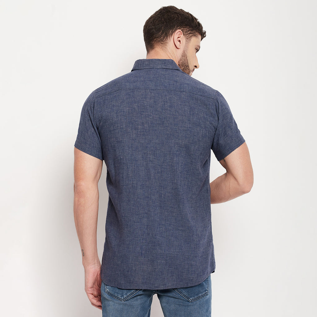 Duke Stardust Men Half Sleeve Cotton Shirt (SDO44CLM)
