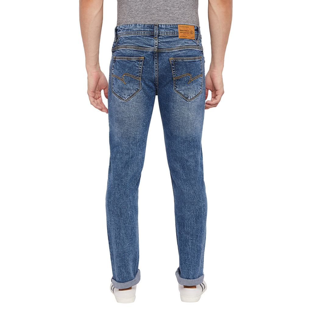 Duke Stardust Men Slim Fit Stretchable Jeans (SDD5163)