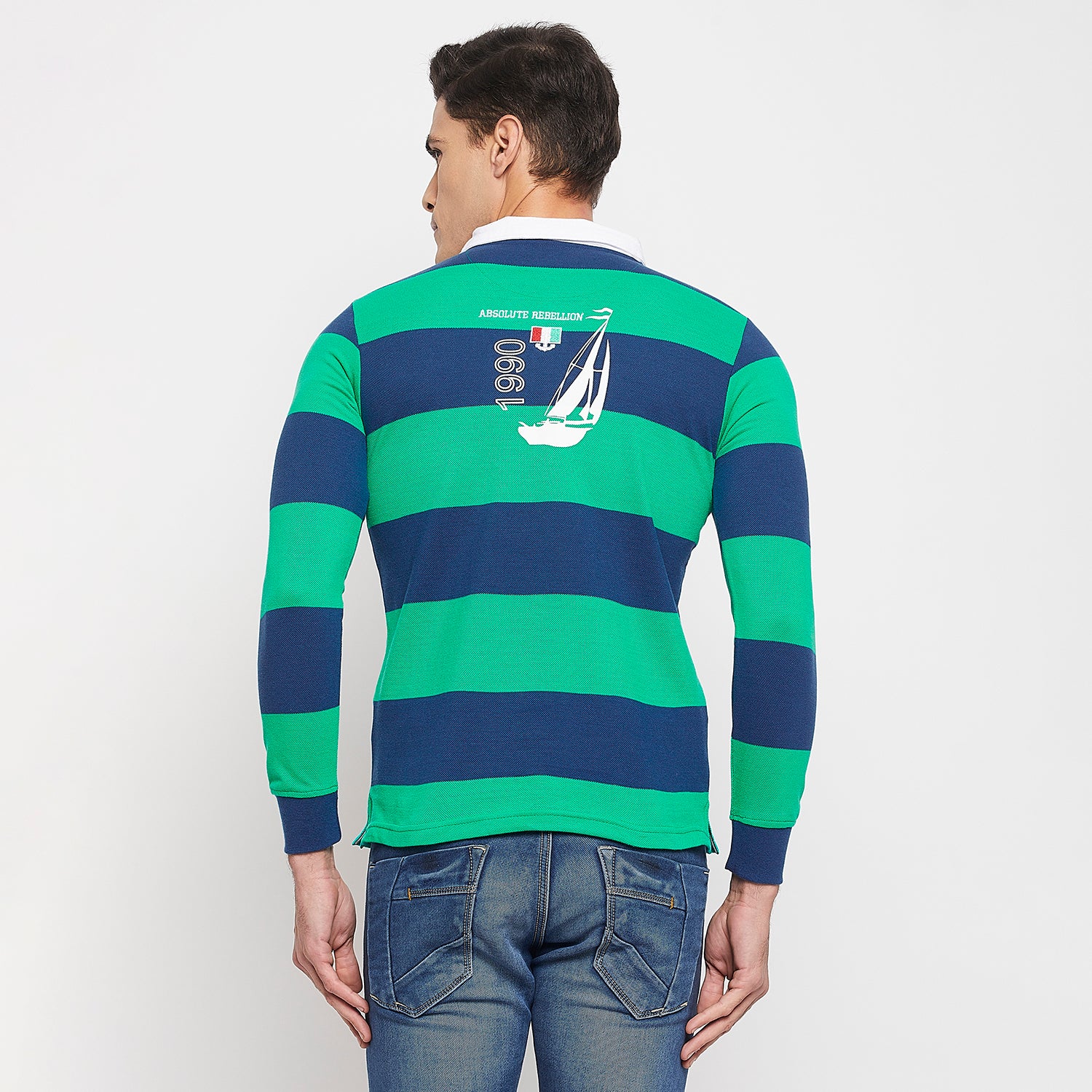 Duke Stardust Men Full Sleeve Cotton T-shirt (LF3967)