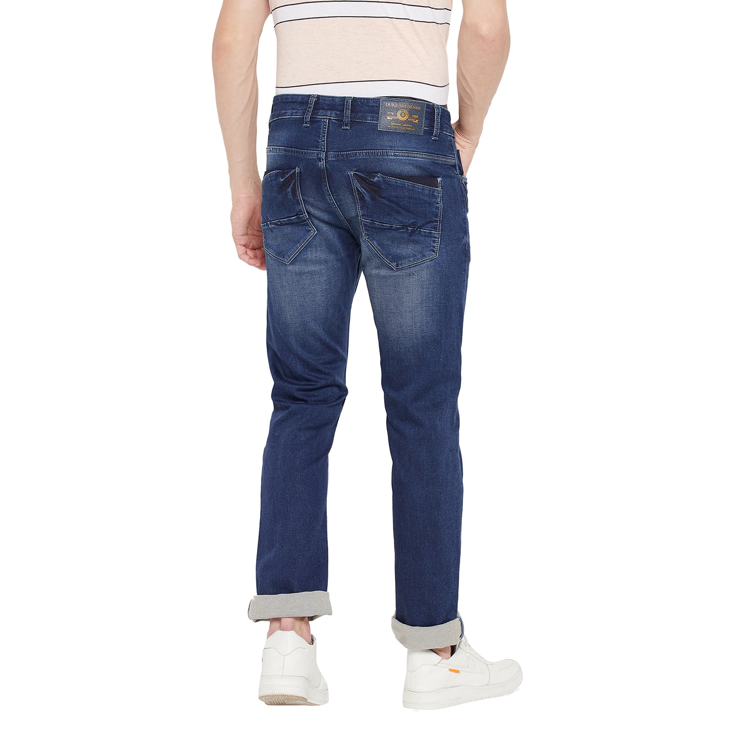 Duke Stardust Men Slim Fit Stretchable Jeans (SDD5204)