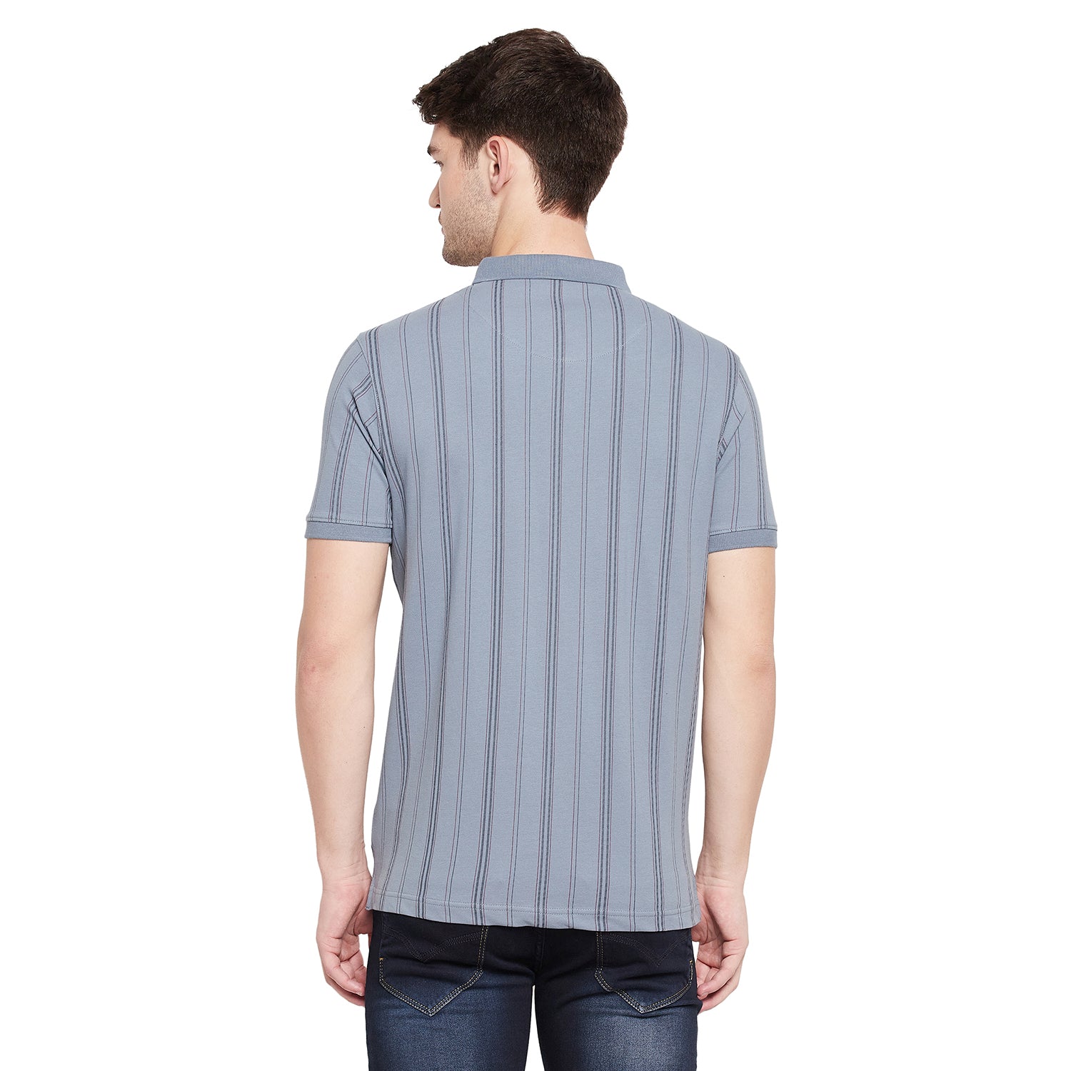 Duke Stardust Men Half Sleeve Cotton T-shirt (LF5332)