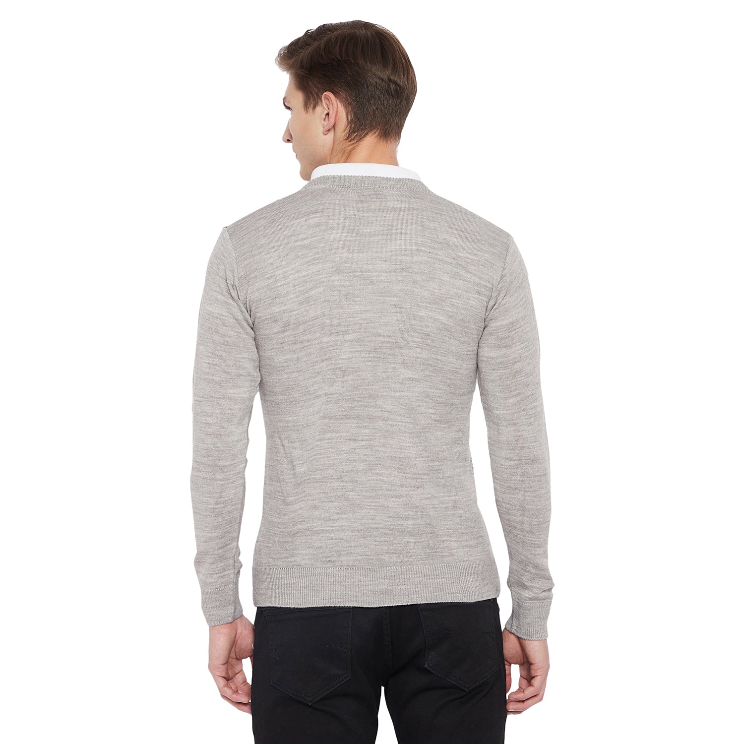 Duke Urban Men Full Sleeve V Neck Sweater (SDS8037)