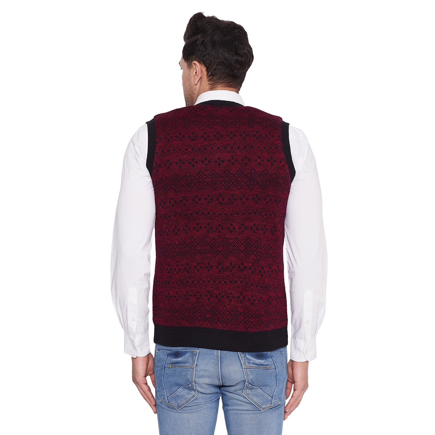 Duke Stardust Men Sleeveless Reversible Sweater (SDS618)