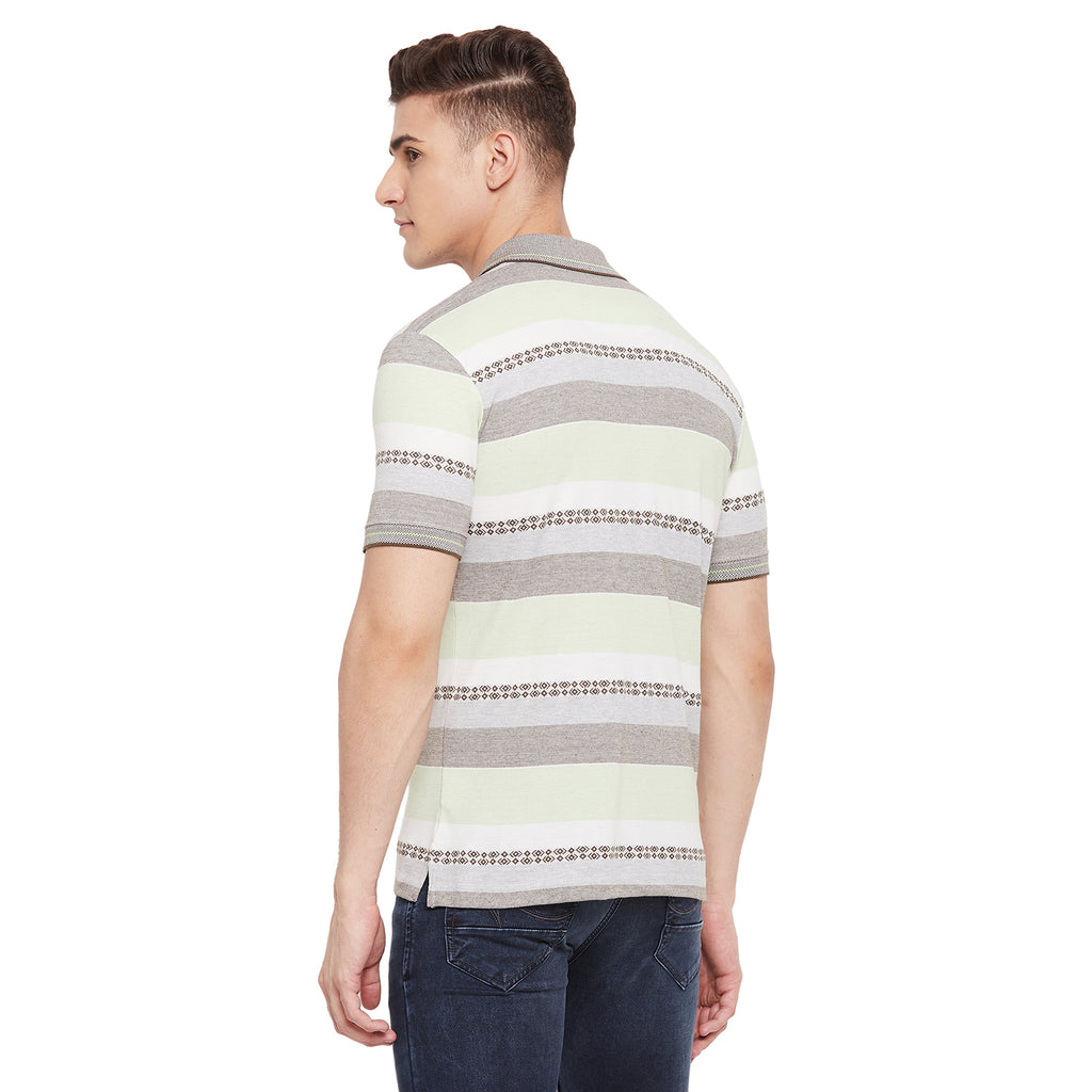 Duke Stardust Men Half Sleeve Cotton T-shirt (LF5394)