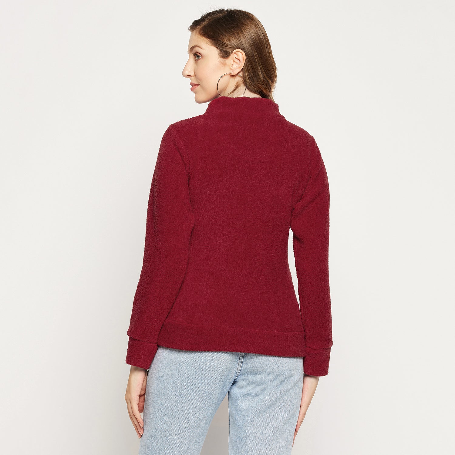 Duke Stardust Women High Neck Sweatshirt (LFX803)