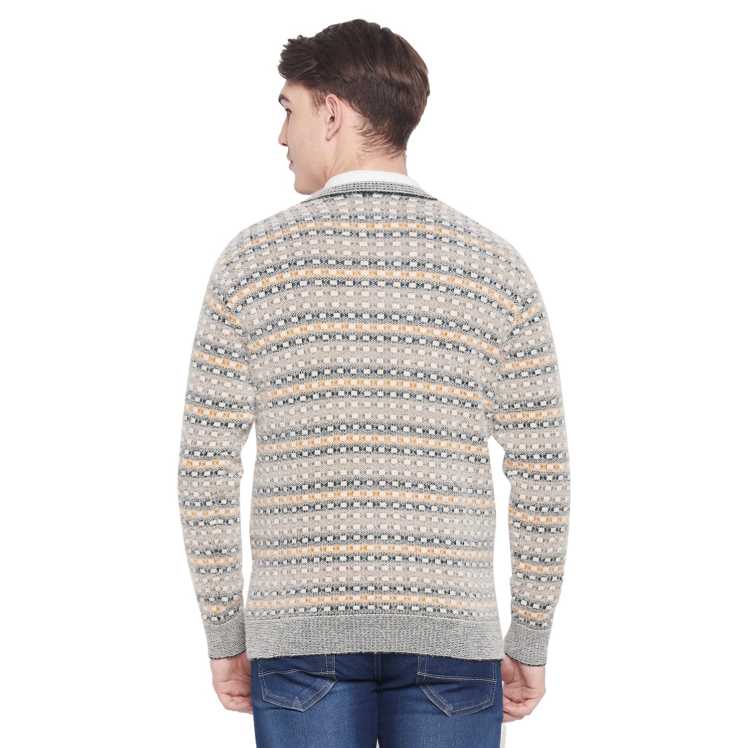 Duke Urban Men Full Sleeve V Neck Sweater (SDS2064)