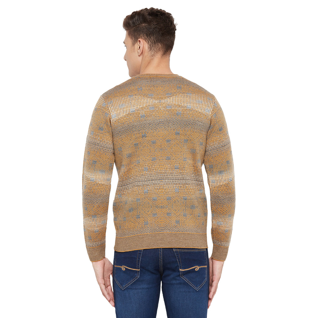 Duke Stardust Men Full Sleeve V Neck Sweater (SDS2066)