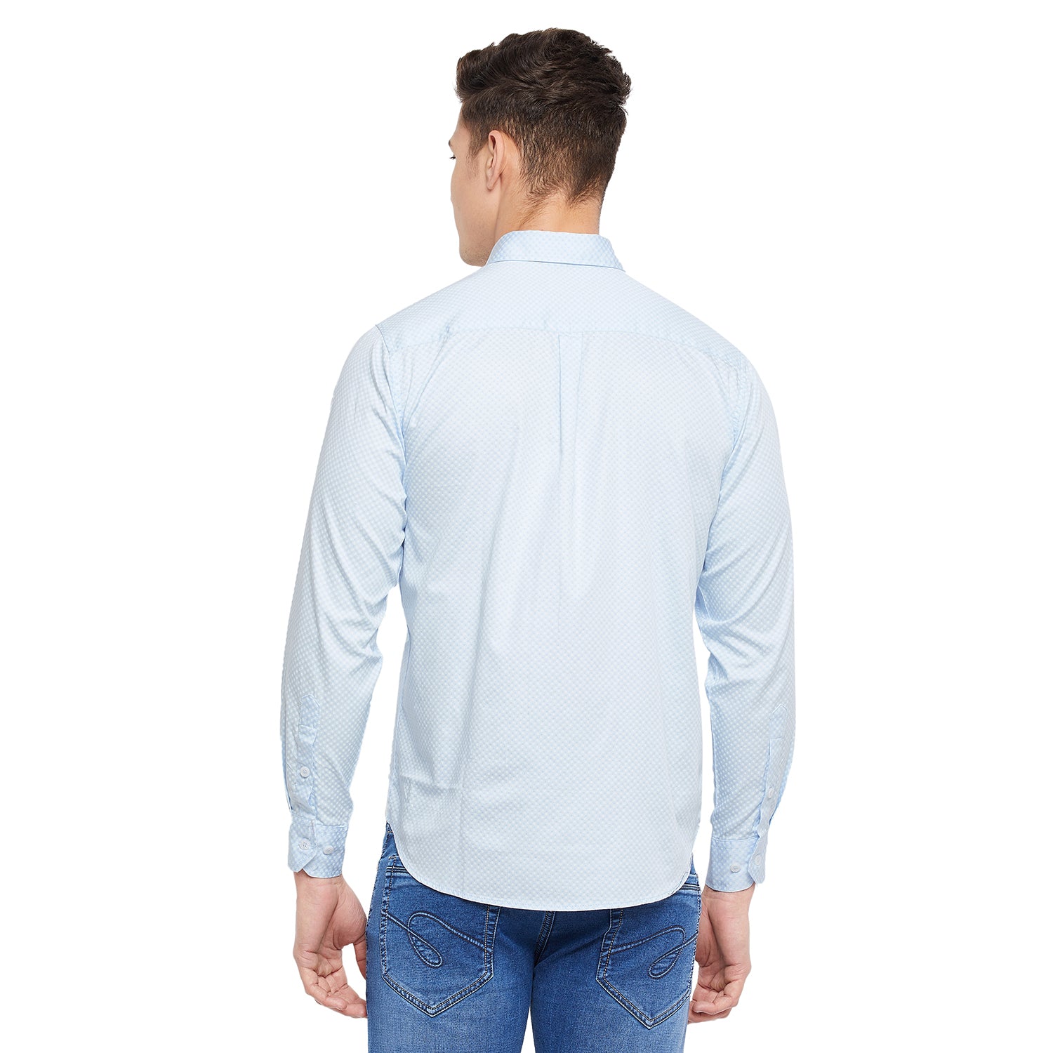 Duke Stardust Men Full Sleeve  Cotton Shirt (SDO5PRSA)