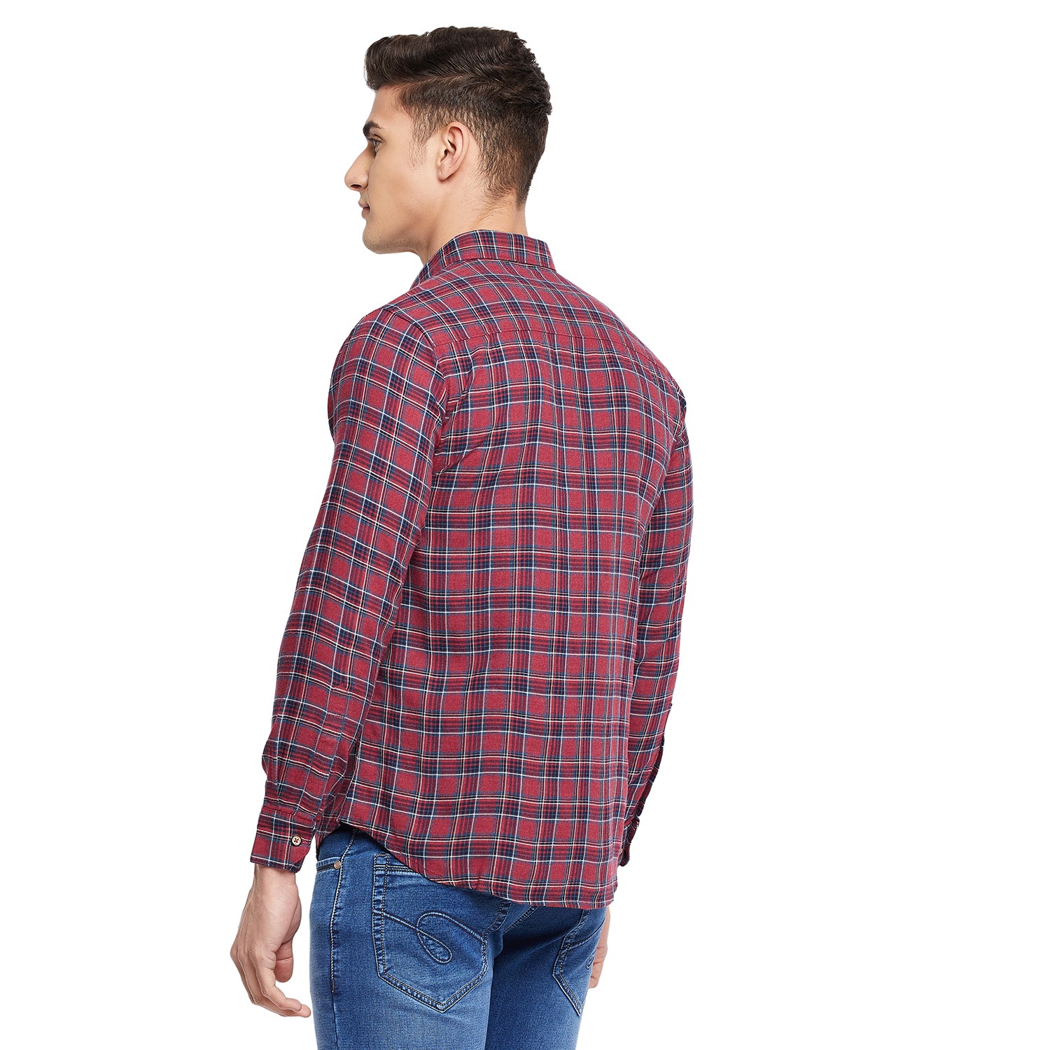 Duke Stardust Men Full Sleeve  Cotton Shirt (SDO7CKRQ)