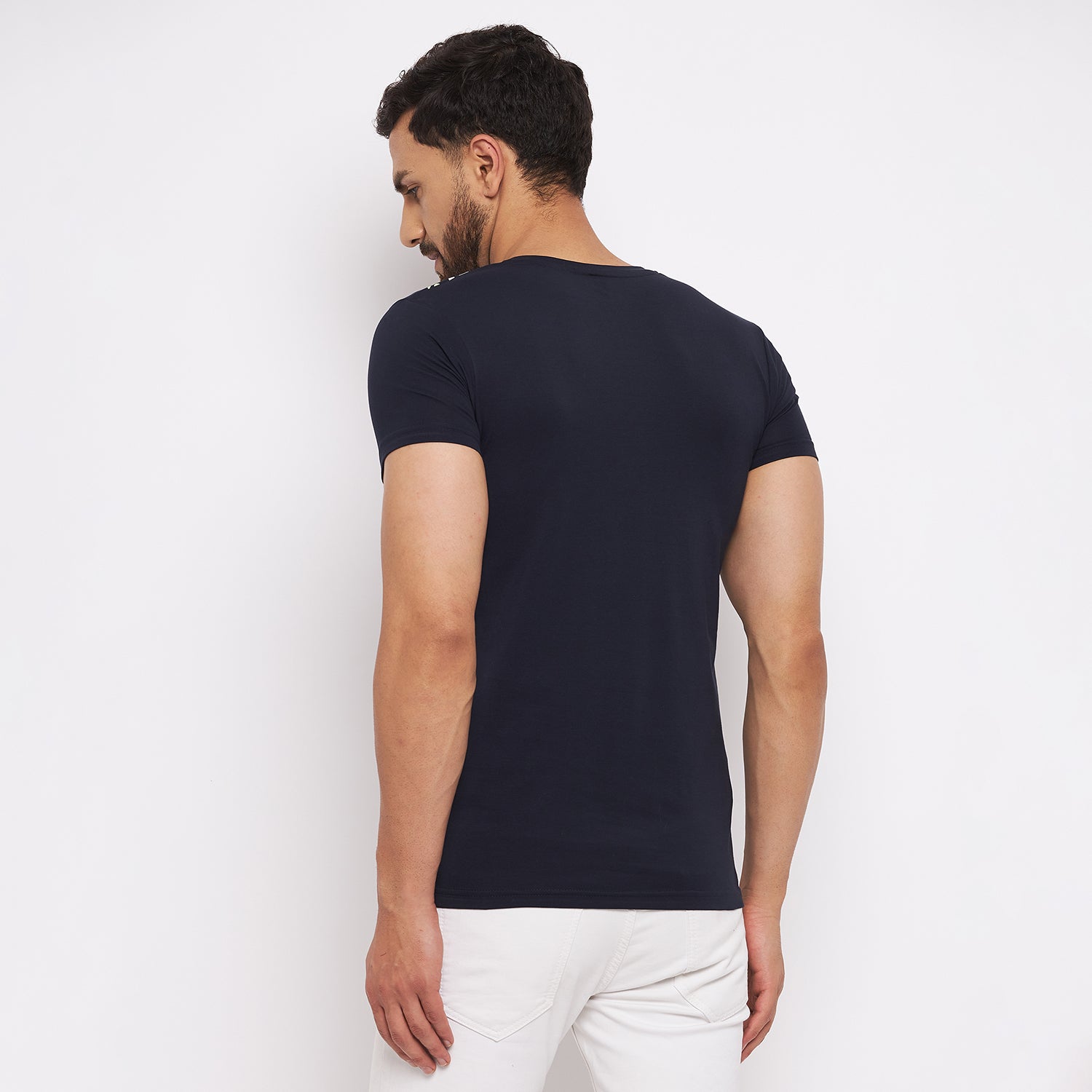 Duke Stardust Men Half Sleeve Cotton T-shirt (LF5158)