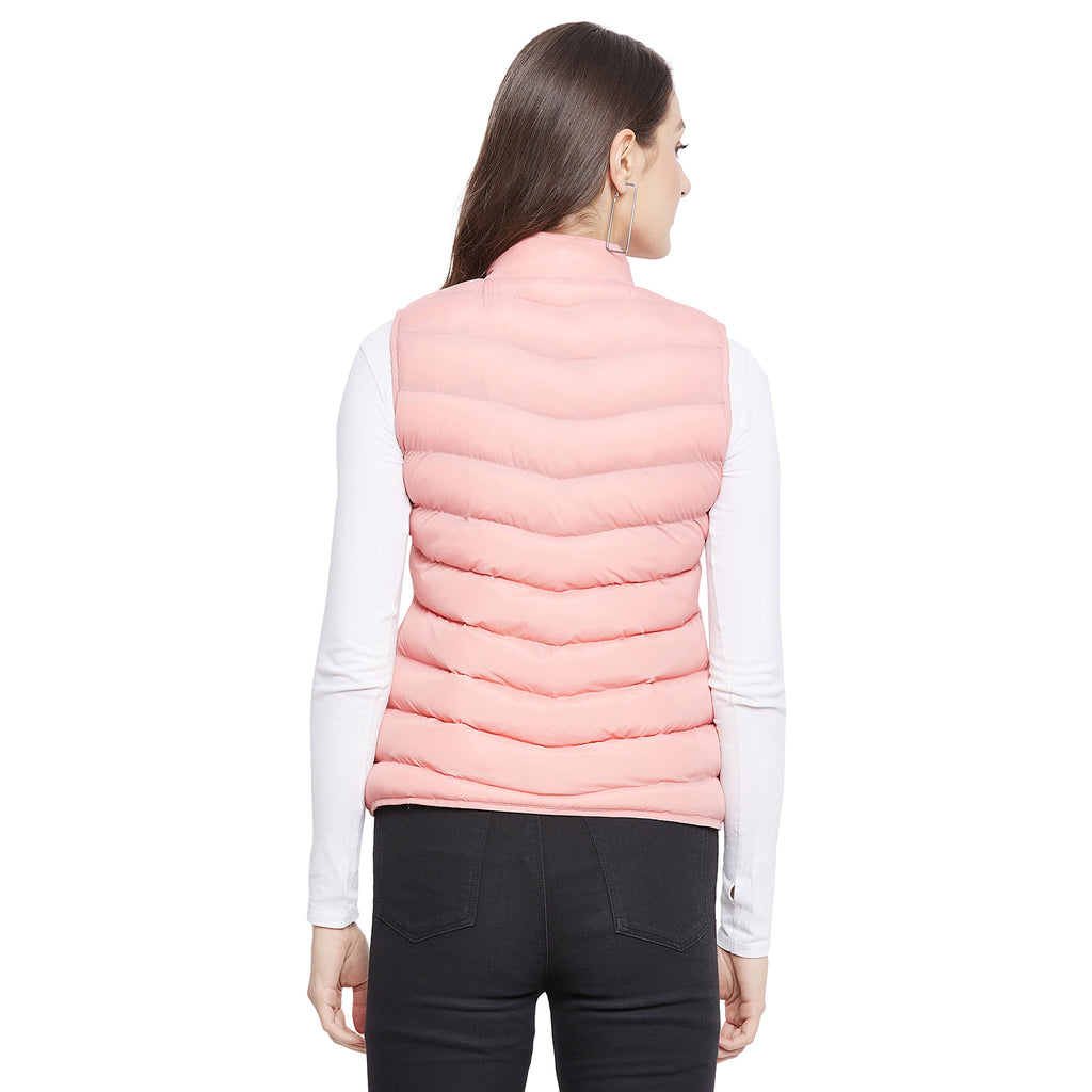 Duke Urban Women Sleeveless Puffer Jacket (SDZ6742)