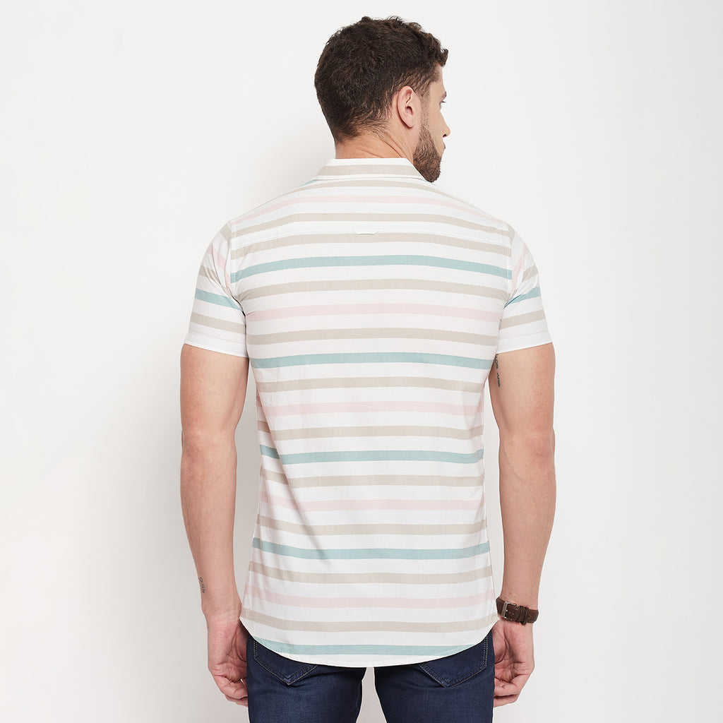 Duke Stardust Men Half Sleeve Cotton Shirt (SDO6963R)