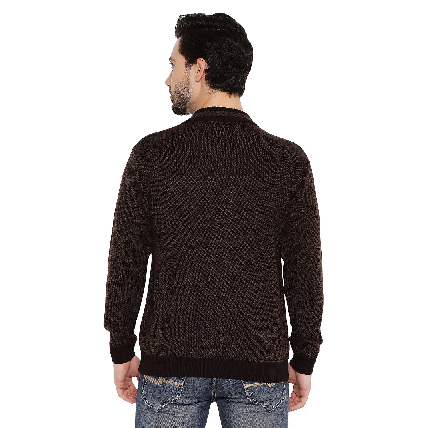 Duke Urban Men Full Sleeve Zipper Sweater (SDS2083)